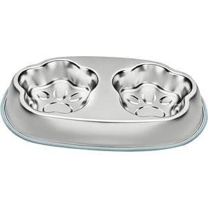 Premium Stainless Steel Dog Food Bowl with Smooth Finish and Comfortable Shape for All Dog Breeds - Product Image 1