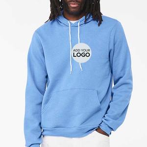 เสื้อฮู้ดสวมหัวแบบสวมหัวมีฮู้ดผ้าฟลีซฟองน้ำผ้าแคนวาสเบลล่า + - Product Image 5