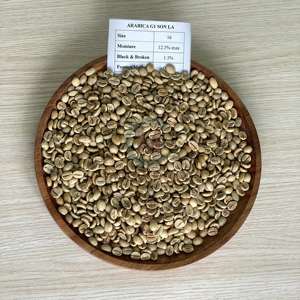 Grains de café vert bio, grains de café crus, grains d'Arabica exportés, café pur naturel pour torréfaction, exportation d'usine - Product Image 6