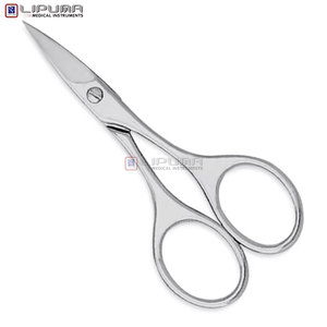 Ciseaux à ongles professionnels multi-usages en acier inoxydable, ciseaux fantaisie dorés personnalisés pour salon et usage domestique, outil de beauté essentiel et tranchant - Product Image 3