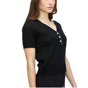 Cárdigan de lana acrílica informal para mujer, de invierno, con mangas largas, cuello en V, diseño floral, elegante, decorado con botones, suéter, Bangladesh - Product Image 5