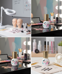 Pegamento de pestañas coreano sensible, 5 segundos, secado lento, certificado KC, adhesivo suave de Bajo humo para principiantes, entrenamiento de Maniquí de artistas de pestañas - Product Image 6