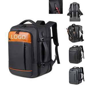 Sac à dos pour ordinateur portable multifonctionnel imperméable unisexe 40L avec port USB, antivol, 3 cubes de rangement pour les voyages d'affaires - Product Image 1