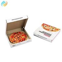Kostenlose Muster-Pizzabox aus Papier mit Schneller Lieferzeit, 10 Zoll Lebensmittelverpackung
