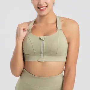 Girls Running Top For-Women Casual Wear Sportswear Soft <b>Stretch</b> Workout Gym Yoga Crop Tops Fitness Sports Bra For Women - Product Image 1