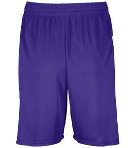 Shorts en polyester blanc pour hommes, taille élastique, respirant, couleur unie, vêtements d'été pour adultes, coupe régulière, vêtements de football, séchage rapide - Product Image 5