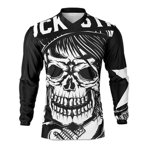 Jersey de Motocross Personalizado de Talla Grande con Estampado Digital de Manga Larga, Camisetas Deportivas de Alta Calidad al por Mayor, Jersey de Motocross de Carreras - Product Image 6