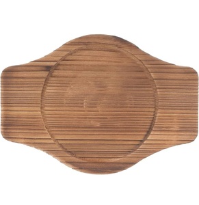 Square Acacia Wood Trivets <b>Round</b> Placemat Coaster Non Slip Heat Resistant Pad Modern Table Decoration <b>Mats</b> & Pads - Product Image 1