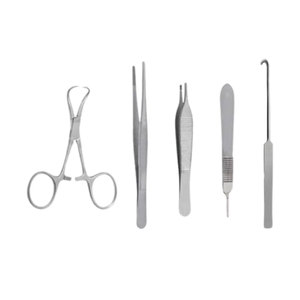 Juego de Instrumentos Quirúrgicos Veterinarios OEM ODM de 24 Piezas, Instrumentos Médicos para Cirugía de Gatos de Grado Económico, Paquete Manual para Esterilización Felina - Product Image 3