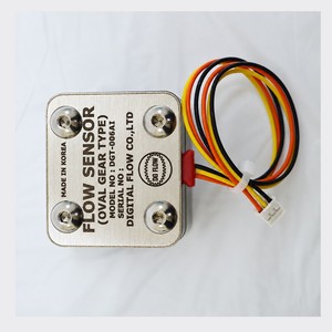 Débitmètre numérique en aluminium DGT-006AI coréen, capteur de débit à engrenages ovales en aluminium, filetage interne PT 1/4 - Product Image 2