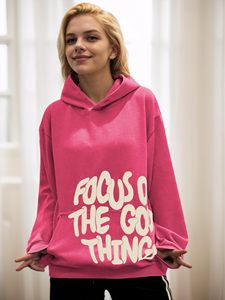 Sweat à capuche streetwear vintage pour homme, motif graphique délavé à l'acide, 100% coton, coupe oversize, style hip-hop baggy gothique unisexe - Product Image 3