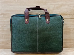 Sac à main pour ordinateur portable de haute qualité, durable, portable, luxueux, décontracté, unisexe, en cuir véritable, imperméable, avec logo personnalisé imprimé - Product Image 6