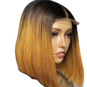 คนเวียดนามผมวิกผมบ๊อบลูกไม้ HD ปิดสีที่มีคุณภาพสูงธรรมชาติเวียดนามผมเหมาะสำหรับทุกสภาพผิว - Product Image 1