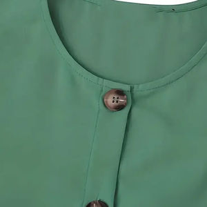 บริการ OEM เสื้อผู้หญิงสไตล์ใหม่แบบเรียบร้อย คุณภาพสูง มีสินค้าในสต็อก เสื้อผู้หญิงแบบเรียบร้อยขายดี - Product Image 4