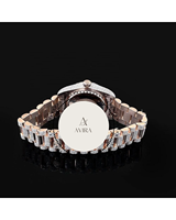 Montre de luxe pour femme, sertie de diamants roses Moissanite VVS1 de haute qualité, style mécanique, saphir, passe le testeur de diamants