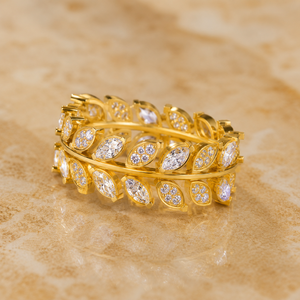 Anillo de Diamante Cultivado en Laboratorio con Certificado IGI, Diseño Espiral Abierto con Corte Ovalado, en Oro Amarillo, Regalo de Boda y Aniversario - Product Image 1