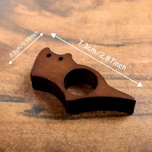 Support de livre en bois personnalisé pour le pouce, lecteur de livre à une main, porte-page, accessoire de lecture en bois fait main, vente en gros - Product Image 3