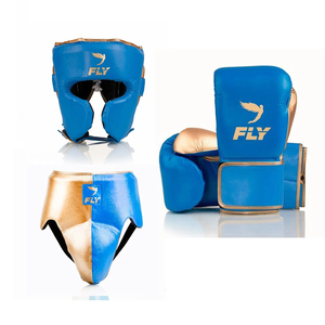 Set de Boxeo de Piel de Vacuno Genuina de Alta Calidad, Ligero y Profesional para Sparring y Kickboxing - Product Image 1