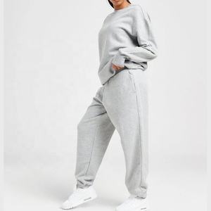 Ensemble de pantalons de survêtement à capuche en molleton de coton 100% personnalisé survêtement d'hiver respirant et lourd pour la maternité écologique vente en gros - Product Image 1