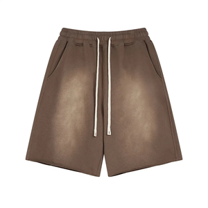 Pantalones Cortos de Algodón Vintage de Alta Calidad para Hombre, Personalizados, Deportivos, Lavado Ácido, Transpirables, Nuevos Estilos, Venta Caliente, Suministro al por Mayor - Product Image 4
