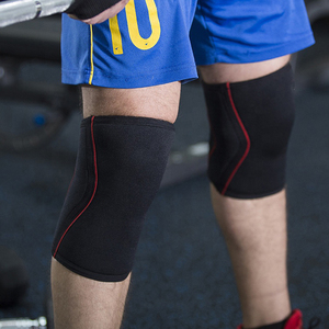 High Elastic Adjustable Breathable Powerlifting <b>Neoprene</b> <b>Knee</b> Sleeves 7mm Compression <b>Knee</b> <b>Support</b> Brace Non Slip Protective - Product Image 4