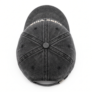 Gorra de Béisbol de Mezclilla Vintage Personalizada, Estilo Desgastado, Negra, con 6 Paneles, Logotipo Bordado, Ajustable, OEM, ODM, Venta al Por Mayor Directa de Fábrica - Product Image 5