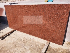 Losas de Granito Rojo Imperial de la Mejor Calidad, Granito Natural Indio para Encimeras de Cocina, Pisos, Revestimientos de Paredes y Escaleras - Product Image 4