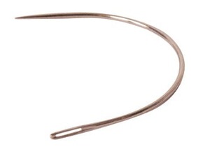 Aguja de Tejer Curva Tipo C de Acero Inoxidable, Herramienta Profesional para Coser Cabello, Extensiones y Reparación de Pelucas - Product Image 2