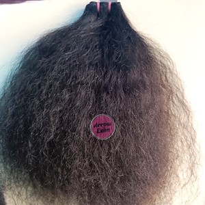 Extensiones de Cabello Humano Remy Europeo Liso Kinky, Tejido a Máquina, Doble Trama, 100g, Calidad Premium - Product Image 3