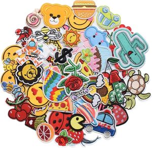 Parche de tela termoadhesivo con diseño de mapache del equipo de respuesta a incendios en contenedores, bordado circular de sarga, para bolsos y sombreros - Product Image 6