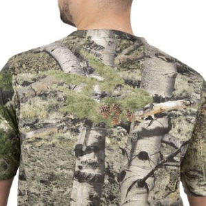 เสื้อเชิ้ตสำหรับล่าสัตว์ผู้ชาย ลายเรียบ ผ้าโพลีเอสเตอร์/คอตตอน รับสกรีนโลโก้ กันลม กันน้ำ ระบายอากาศ ป้องกันแบคทีเรีย แขนยาว - Product Image 4