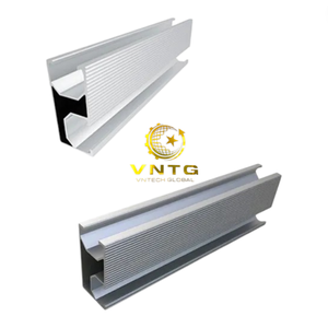 Perfil de Aluminio Extruido Directo de Fábrica, Soporte de Riel Solar AL6005-T6 - Product Image 4