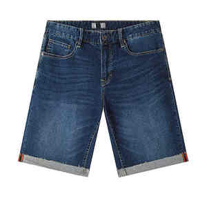 Shorts de Mezclilla para Hombre, Corte Regular, Casuales y Urbanos, Cintura Resistente con Botón, para Uso Diario y al Aire Libre, Shorts de Mezclilla de Verano para Hombre - Product Image 1
