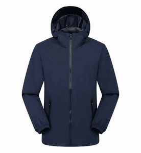 Chaqueta Cortavientos de Marca Privada, Estilo Anorak con Cierre de Cremallera de un Cuarto y Bolsillo Frontal Grande, Ropa Deportiva al por Mayor - Product Image 2