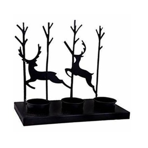 Handmade Stylish Aluminum Stag Head Candle <b>Holder</b> Antique Design Antler Candle <b>Holder</b> Christmas Decorative <b>Tea</b> <b>Light</b> <b>Holder</b> - Product Image 4