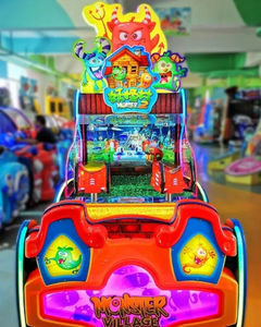 Máquina recreativa Monster Village para 2 jugadores, operada con monedas, Nitto 500W, juego de video interactivo de disparos con chorro de agua, juego de boletos de lotería. - Product Image 2