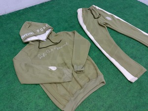 Ensemble de survêtement décontracté d'hiver pour homme, 2 pièces, avec capuche et pantalon, couleur unie, impression sérigraphique, vente en gros - Product Image 3