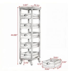 Armadio da Cucina per Organizzare Cappotti da Donna - Product Image 3