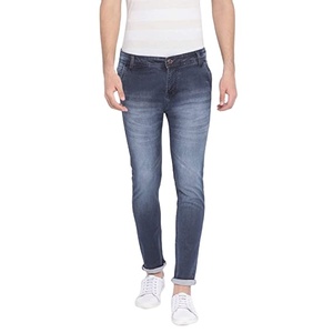 Jeans en denim de qualité supérieure pour hommes, tendance et élégants, couleur unie, prix bas, vente en gros, OEM, design décontracté, orienté vers l'exportation - Product Image 3