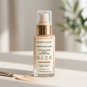 Cheap Price OEM Private Label Custom Shade Whitening Moisturizer Waterproof Liquid <b>Foundation</b> Cream Pores Concealer Fair Light - Product Image 2
