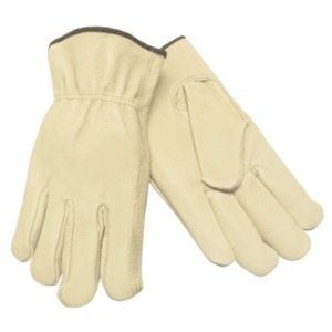 Gants de travail en cuir de vachette pleine fleur pour hommes, protection des mains, gants de conduite - Product Image 2