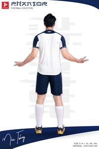 เสื้อฟุตบอล Phantor JP แบบสั่งทำพิเศษ คุณภาพสูง สำหรับทุกเพศ คอกลม แขนสั้น แห้งเร็ว พิมพ์ลายด้วยความร้อน ชุดทีม - Product Image 3