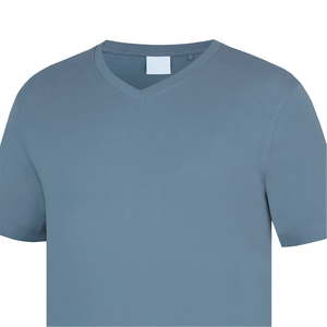 Men <b>V</b> <b>Neck</b> <b>T</b> <b>shirt</b> Cotton 100 Percent Cotton Unisex Wholesale Casual Summer Tee - Product Image 5