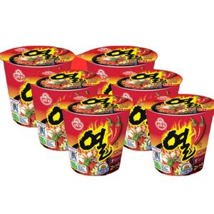 บีทูบี ซัพพลาย โอตตogi ยุล ราเมน รสเผ็ด ถ้วยเล็ก 15 ชิ้น - ราเมนเกาหลีรสเผ็ด - Product Image 1
