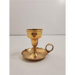 Portavelas de Metal Dorado Estilo Retro con Asa - Portavelas Decorativo Europeo para Bodas y Navidad - Product Image 2