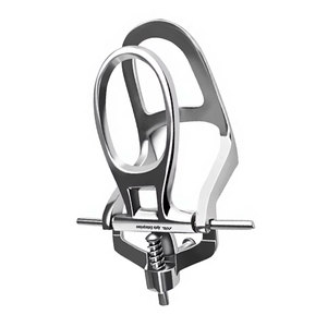 Articulador dental cromado de arco medio-bajo con bisagra, instrumento para prótesis, modelo protésico ajustable para laboratorio dental - Product Image 6