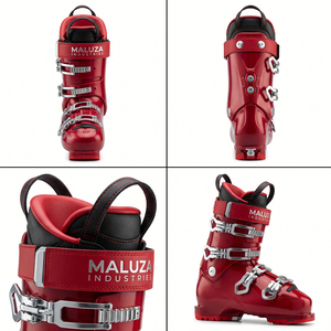 Botas de Esquí para Hombre MALUZA INDUSTRIES, Invierno, Resistentes al Viento, Forro Polar Grueso, Suela Antideslizante, Calzado para Esquí al Aire Libre con Hebilla - Product Image 6