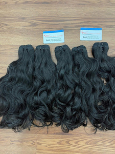 Meilleures ventes : Cheveux vierges Remy double tirage, double trame, ondulés naturels vietnamiens, 100% cheveux humains, lots de 100 grammes - Product Image 2