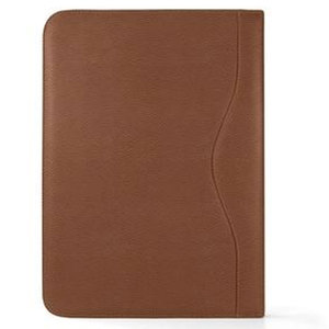 Leather <b>A4</b> Document <b>Folder</b> With Inner Pockets For Business Use black color - Product Image 1