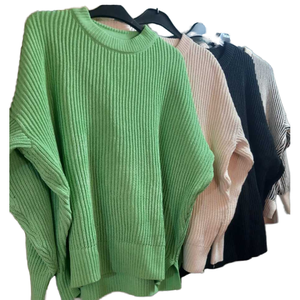 Pull décontracté à manches longues pour femmes de qualité supérieure avec couverture de bouton Derniers vêtements du Bangladesh Lot de stock - Product Image 1